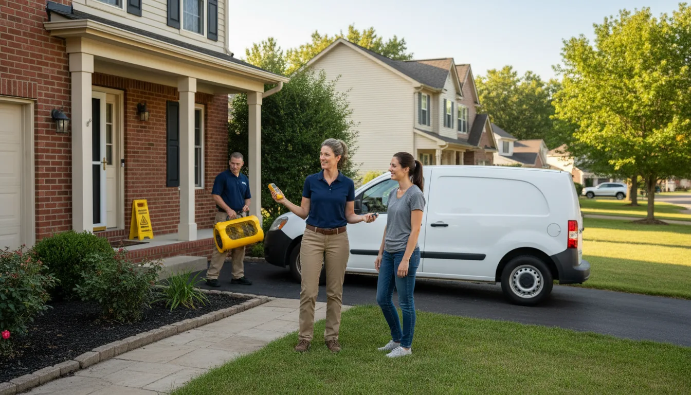Water restoration image for Water Damage & Restoration Services in Fredericksburg, VA